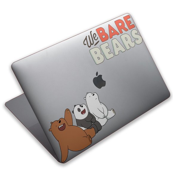 Cartoon We Bare Bears case for apple MacBook All Generations Air Pro - Picture 3 of 7